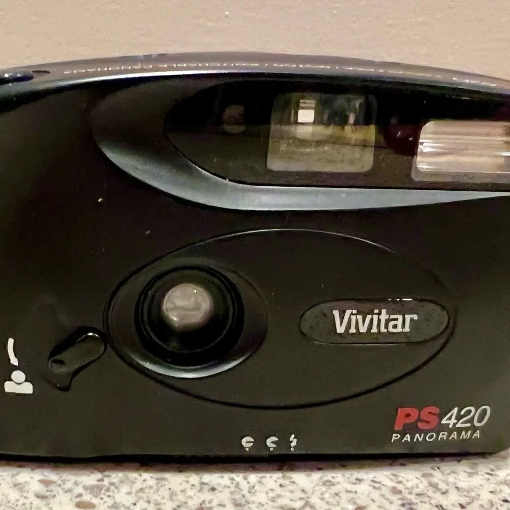 Vintage Vivitar PS420 35mm Film Camera - Panorama Tested-Works~Used On TV Show